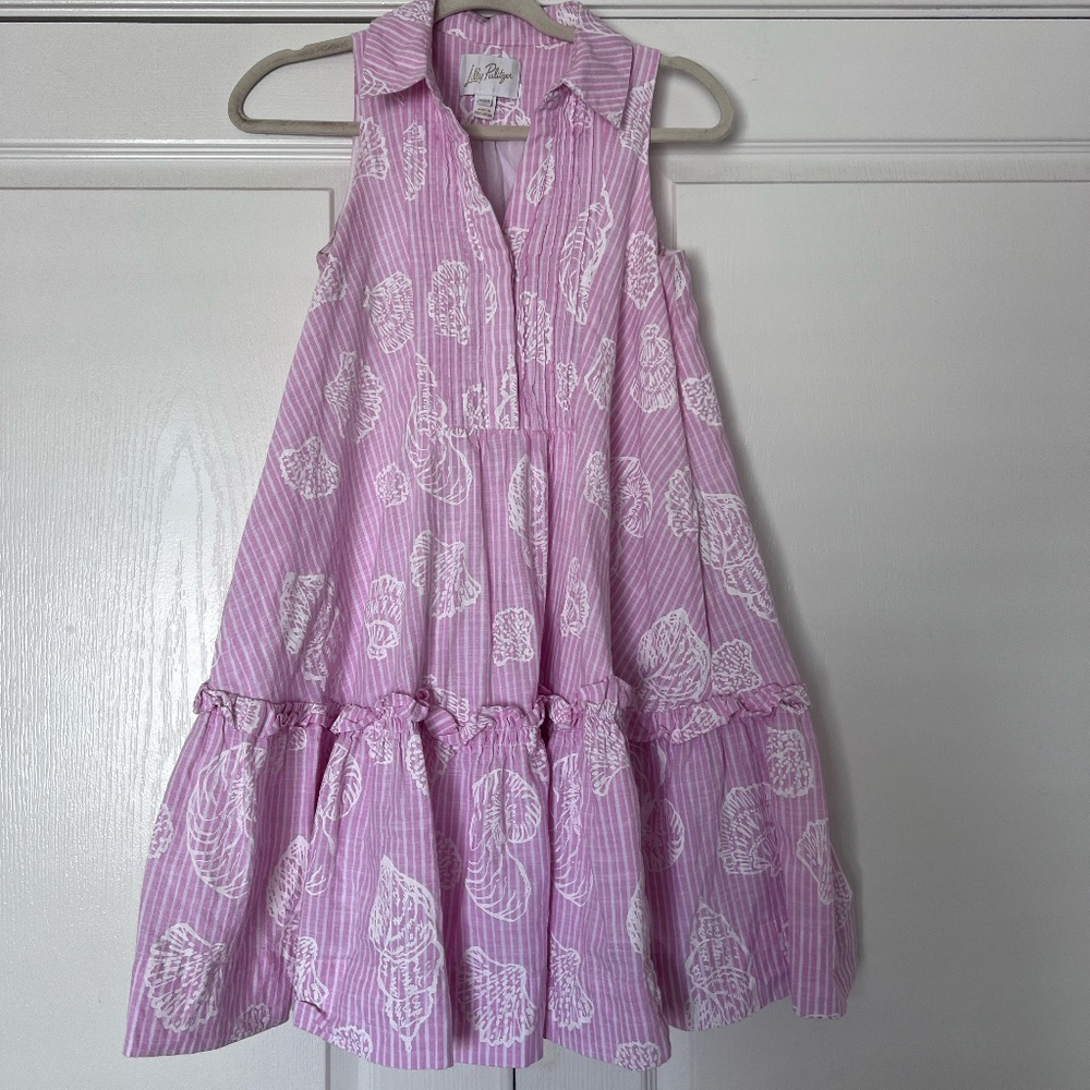 Caylinn Sleeveless Popover Dress - (conch shell pink XXS)